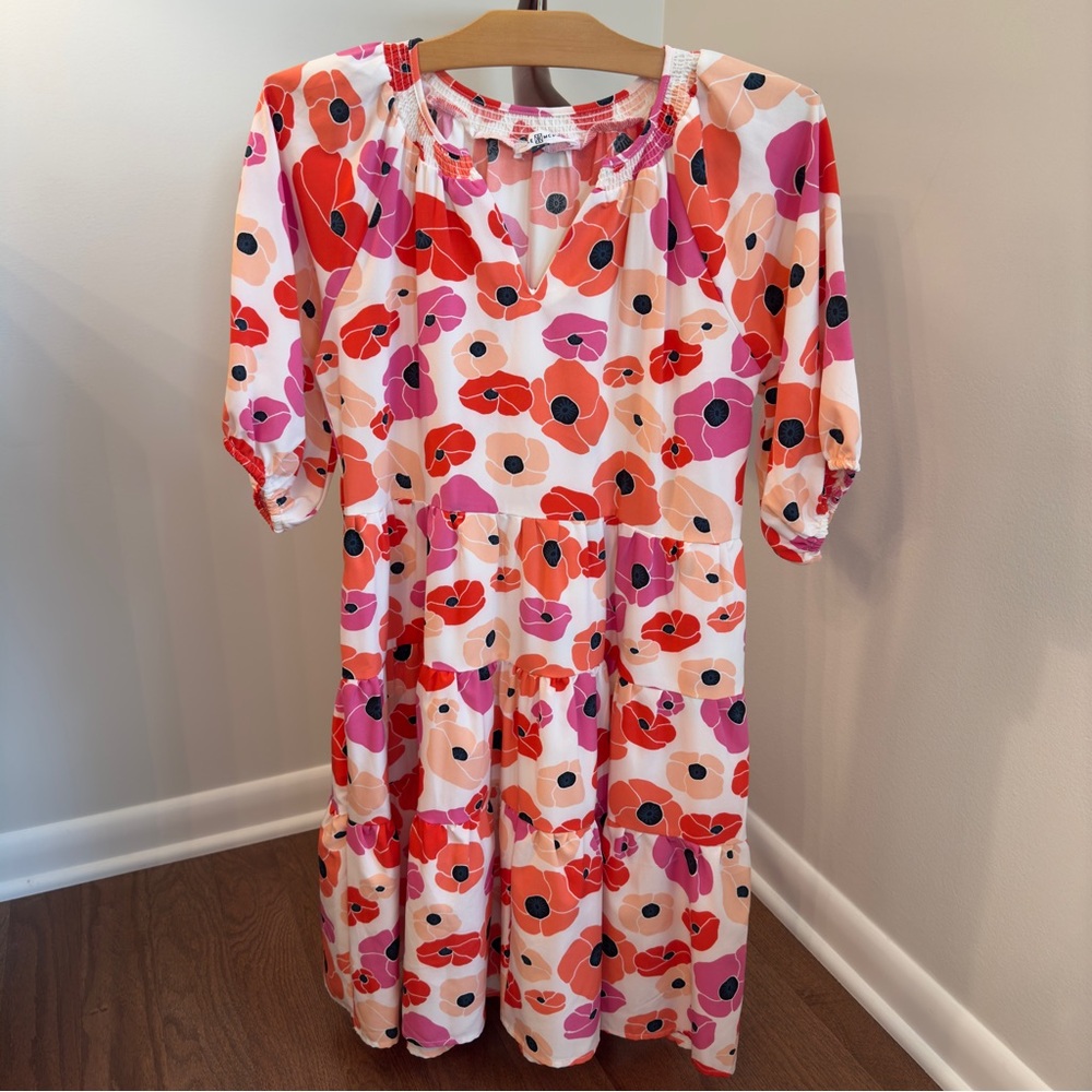 Michelle McDowell Floral Poppy Dress